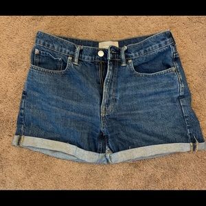 Everlane Jean Shorts size 27